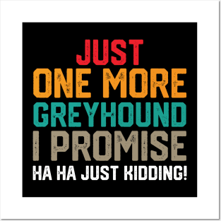 just one more greyhound i promise ha ha just kidding ! Posters and Art